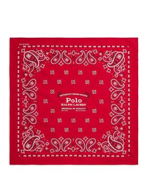 POLO RALPH LAUREN: スカーフ - スカーフ - 赤