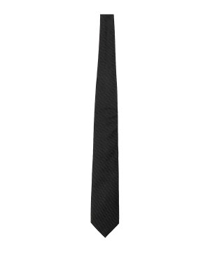 TOM FORD: Corbatas y pajaritas - Corbata - Negro