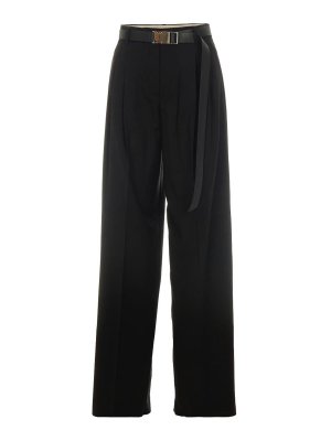 Max Mara: カジュアルトラウザー - カジュアルパンツ - 黒