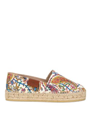 ETRO: Espadrillas - Espadrilles - Weiß