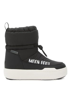Moon Boot: boots - Black Icon Aprs-Ski Boots *Icon For Kids