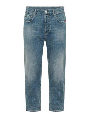 AMISH: Jeans Rectos - Vaqueros Rectos - Lavado Medio