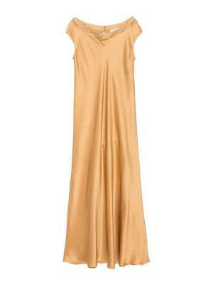 ANTONELLI FIRENZE: knee length dresses - Maxwell yellow dress