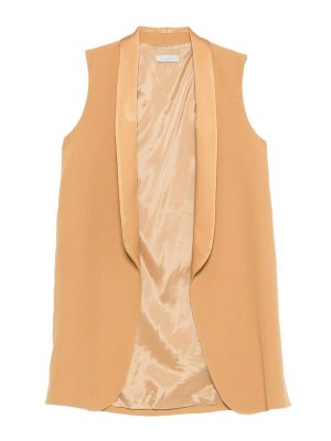 ANTONELLI FIRENZE: maglieria gilet - Gilet color pesca