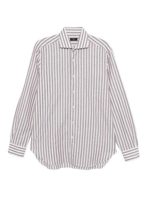 BARBA: Camisas - Camisa - Marrón