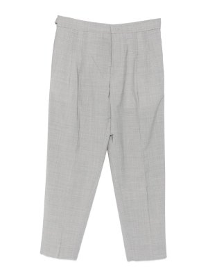 BEABLE: casual trousers - Roy pants in grey soft cotton
