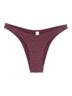 BOND-EYE: bikini - Slip bikini Scene in lurex color bordeaux