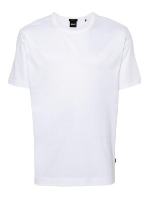 Hugo Boss: t-shirts - White thompson t-shirt