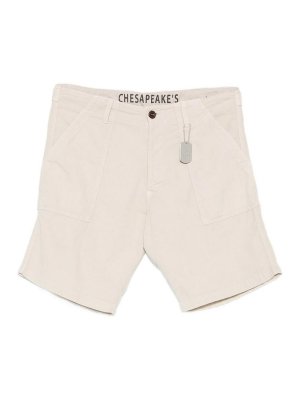 CHESPEAKE: トラウザーショーツ - ショートパンツ - ベージュ