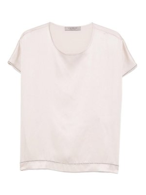 D.EXTERIOR: Strickpullover mit V-Ausschnitt - V-Pullover - Beige
