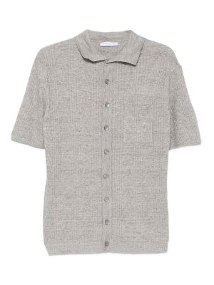 DANIELE FIESOLI: polo shirts - Ribbed knit polo