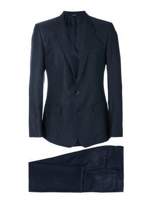 DOLCE & GABBANA: カジュアルスーツ - カジュアルスーツ - ダークブルー