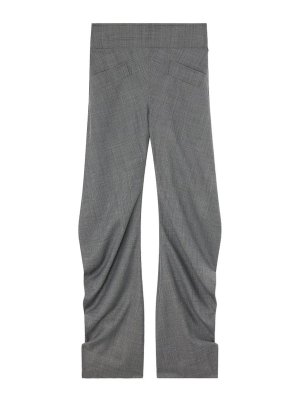 GANNI: Casual Hosen - Casual Hose - Grau