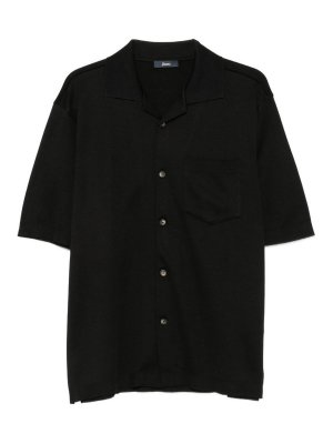 HERNO: T-shirts - T-Shirt - Noir