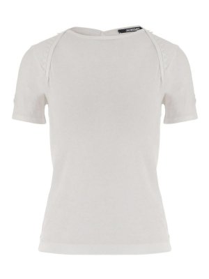 JACQUEMUS: Tシャツ - Tシャツ - 白