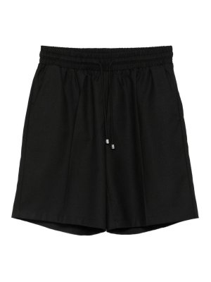 JOHN RICHMOND: Trousers Shorts - Black zulara sports shorts