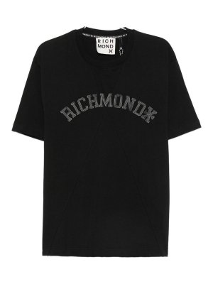 JOHN RICHMOND: Tシャツ - Tシャツ - 黒