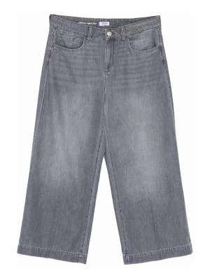 Liu Jo: Jeans Rectos - Vaqueros Rectos - Gris