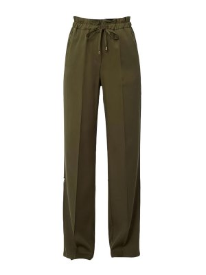 Liu Jo: pantaloni casual - Pantaloni verdi con coulisse in vita