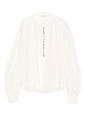 Liu Jo: Blouses - Blouse - Blanc