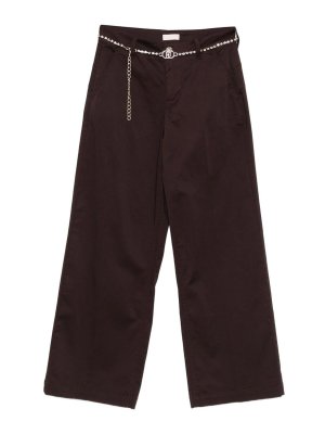 Liu Jo: Pantalons casual - Pantalons Décontractés - Marron