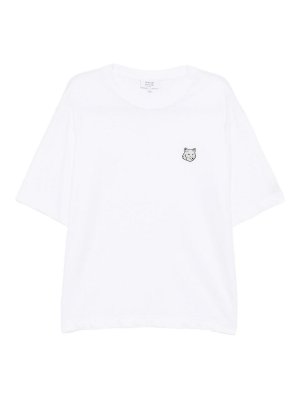 MAISON KITSUNÉ: Tシャツ - Tシャツ - 白