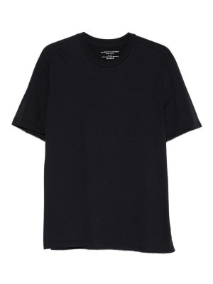 Majestic Filatures: t-shirts - Black cotton t-shirt
