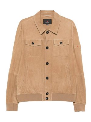 PEUTEREY: leather jacket - Destiny suede jacket