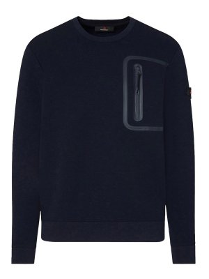 PEUTEREY: Sweatshirts & Pulls - Sweat-Shirts - Bleu