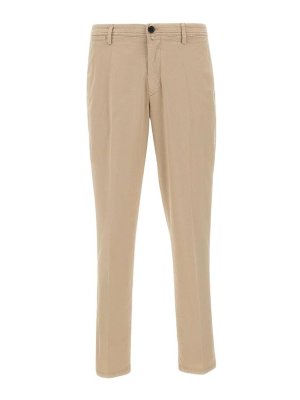 PEUTEREY: pantaloni casual - Pantaloni in cotone beige casual