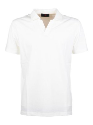 PEUTEREY: polo - Polo di colore bianco a maniche corte