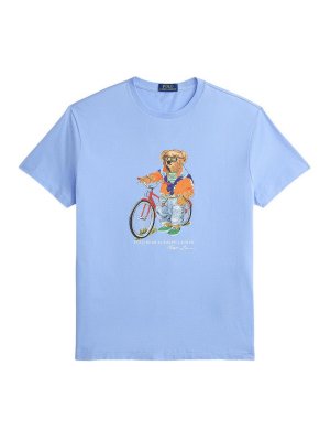 POLO RALPH LAUREN: t-shirts - Light blue t-shirt