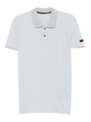 RRD Roberto Ricci Designs: polo shirts - Grey short-sleeve polo shirt