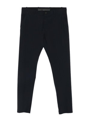 RRD Roberto Ricci Designs: casual trousers - Dark blue slim-leg pants