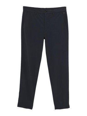 Save The Duck: casual trousers - Navy stretch steve trousers