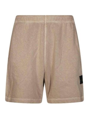 STONE ISLAND: トラウザーショーツ - ショートパンツ - ベージュ