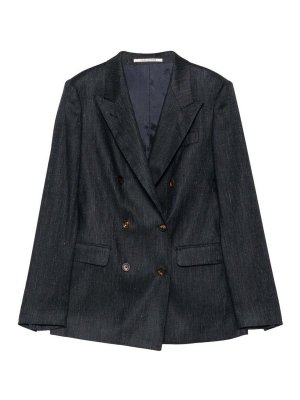 TAGLIATORE: Blazer - Blazer - Azul
