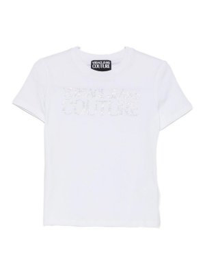 Versace Jeans Couture: T-shirts - T-Shirt - Blanc
