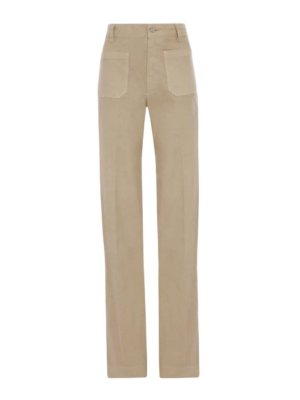 VICTORIA BECKHAM: Jeans à jambe droite - Jean Droit - Gris