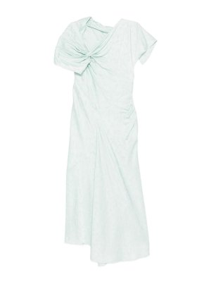 VICTORIA BECKHAM: knee length dresses - Pastel midi dress