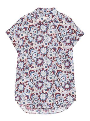 XACUS: camicie - Maglia a maniche corte con stampa multicolore