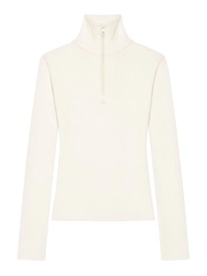 Courreges: polo - Polo bianca