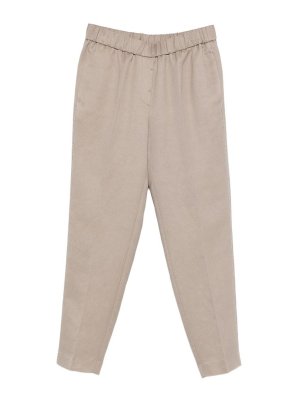 PESERICO: Pantalones casual - Pantalón Casual - Marrón