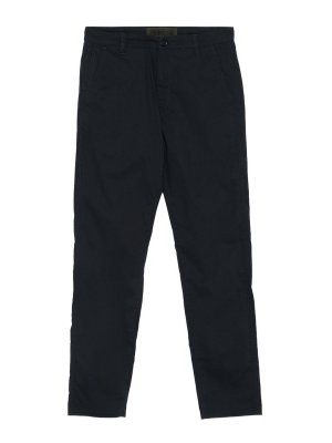 ASPESI: casual trousers - Blue straight-leg casual trousers