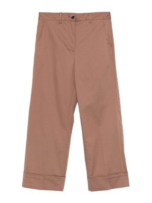 NINE IN THE MORNING: Pantalons casual - Pantalons Décontractés - Marron