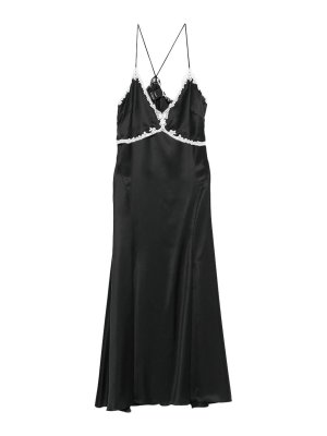 Pinko: Knielange Kleider - Knielanges Kleid - Schwarz