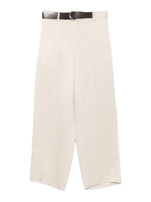 Semicouture: casual trousers - Light beige corinna casual trousers