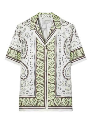 TORY BURCH: Hemden - Hemd - Grün
