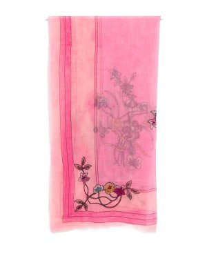 FALIERO SARTI: Écharpes - Écharpe - Rose