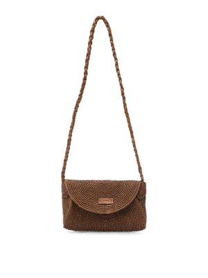 AFAR: Bolsos de hombro - Bolsa De Hombro - Marrón